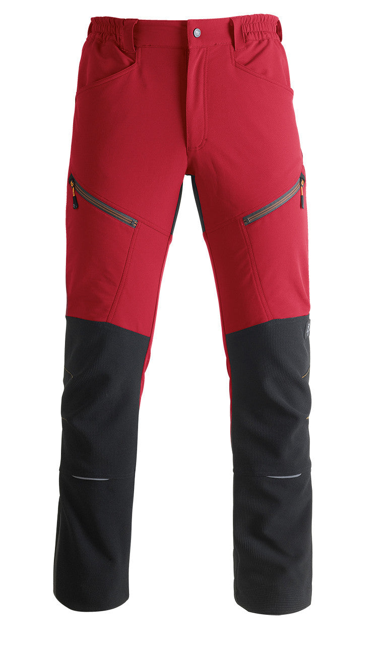 Pantalon de travail vertical rouge Kapriol