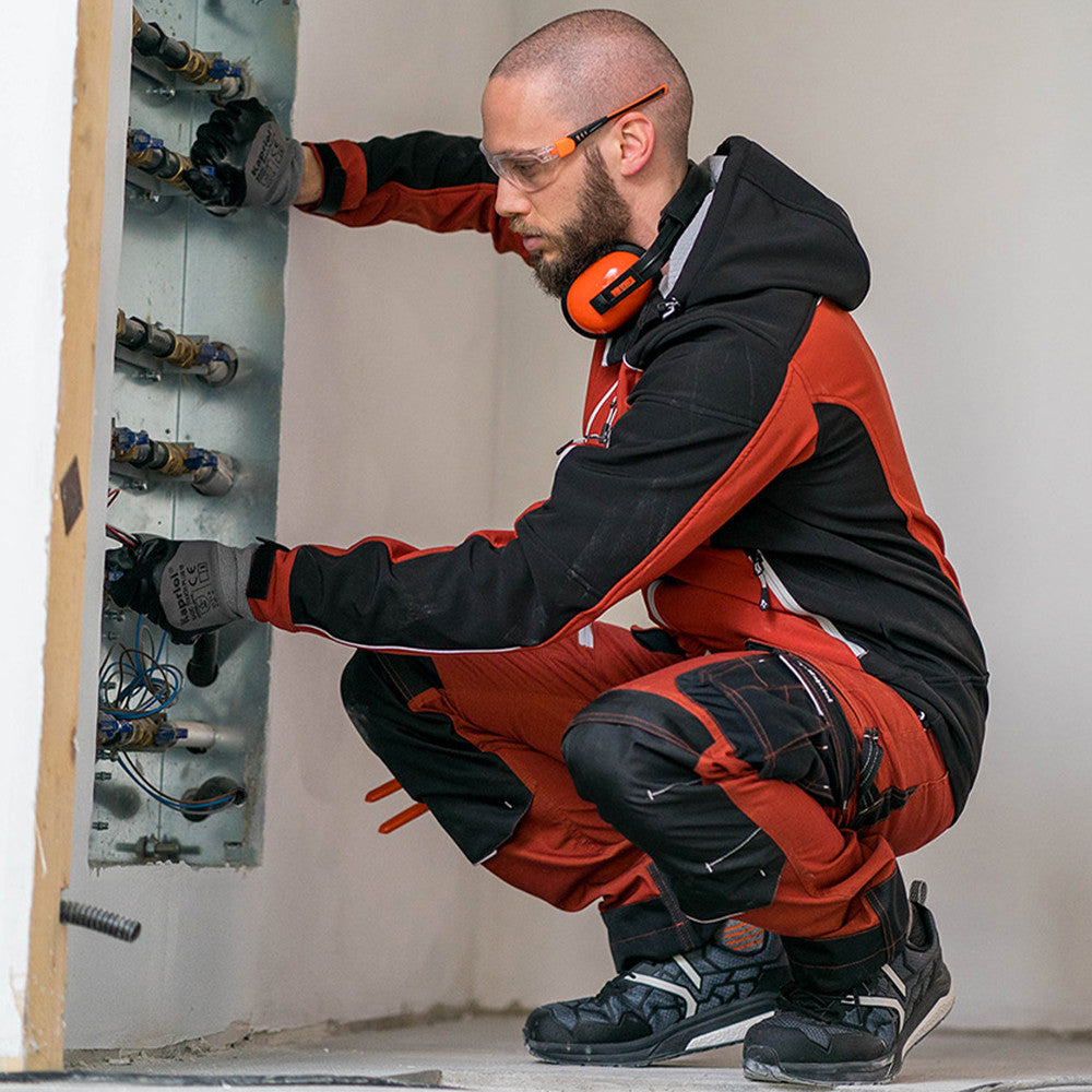 Pantalon de travail Dynamic Artesano Kapriol rouge