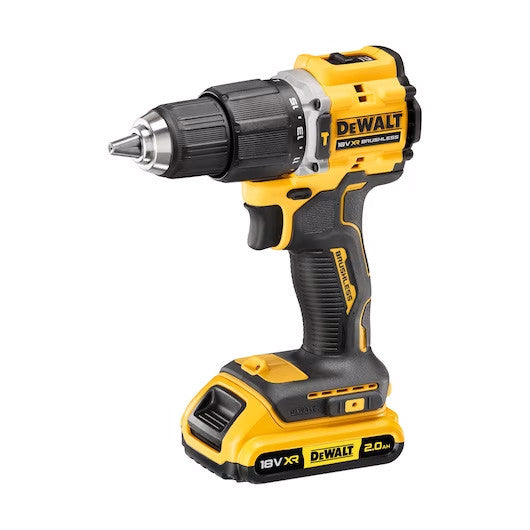 Marteau perforateur XR 18V Édition Limitée 100 ans avec 2bat 2Ah + Valise Dewalt DCD100YD2T