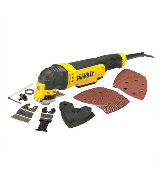 Dewalt DWE315 Multi-outil oscillant - 300 W + 30 accessoires