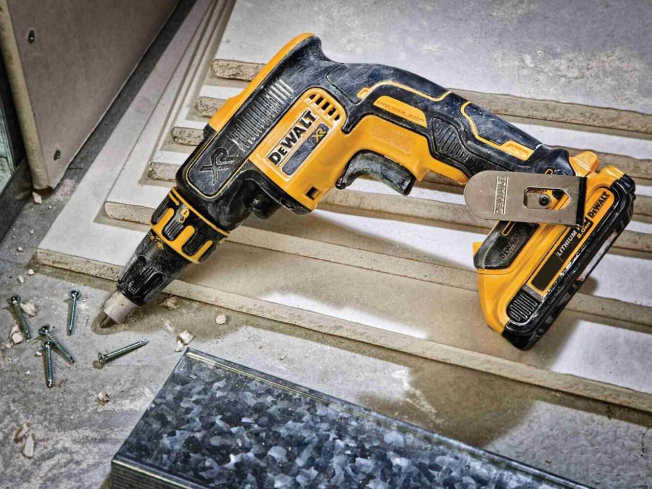 Visseuse pour plaques de plâtre Dewalt DCF620D2- 18v. 2 batteries 2.0 Ah avec valise