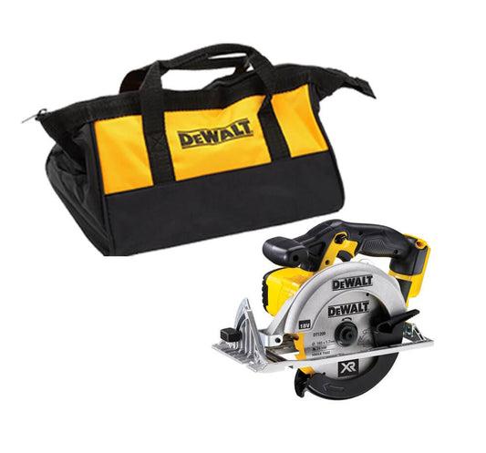 Scie circulaire 18V avec sac Dewalt XR DCS391Z