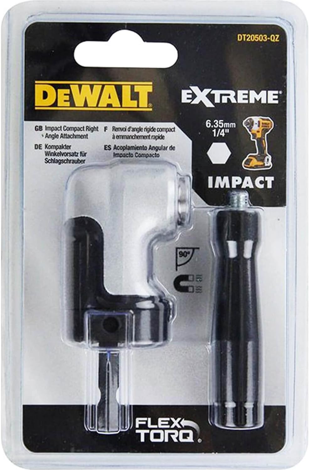 Accouplement angulaire ultra compact Dewalt DT20503