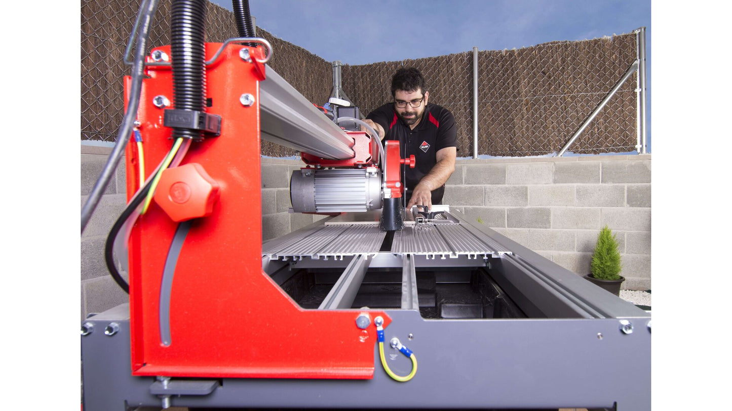 Table de découpe électrique DS-250 N 1000 Laser&Level Zero Dust Rubi