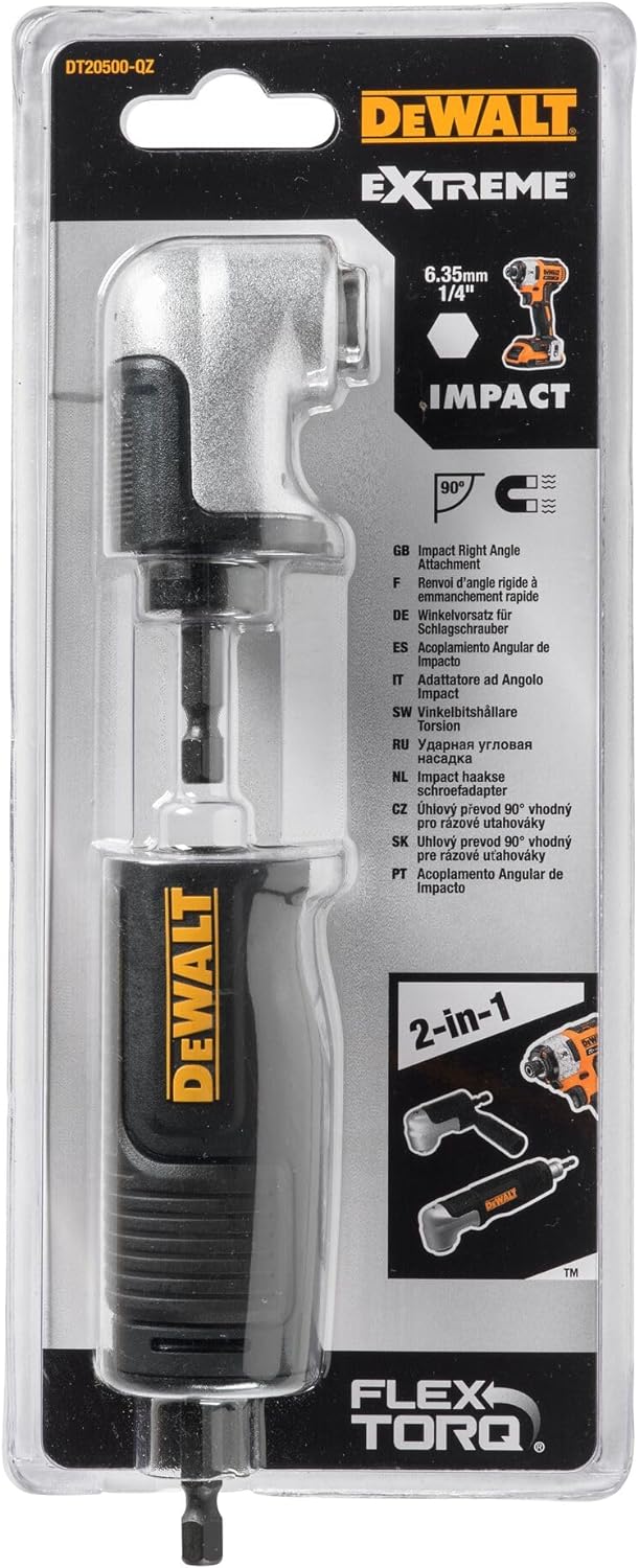 Accouplement d'angle magnétique 2 en 1 Dewalt DT20500