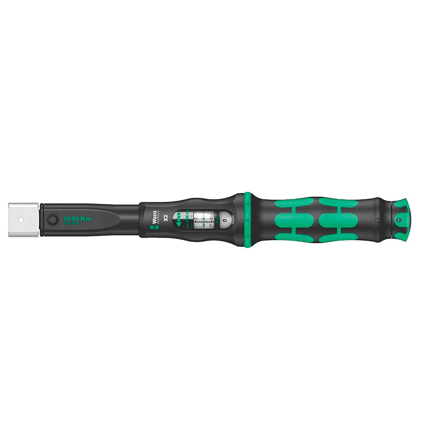 Clé dynamométrique pour outils dinsertion 10-50 Nm Wera Click-Torque X 2 ref.075652