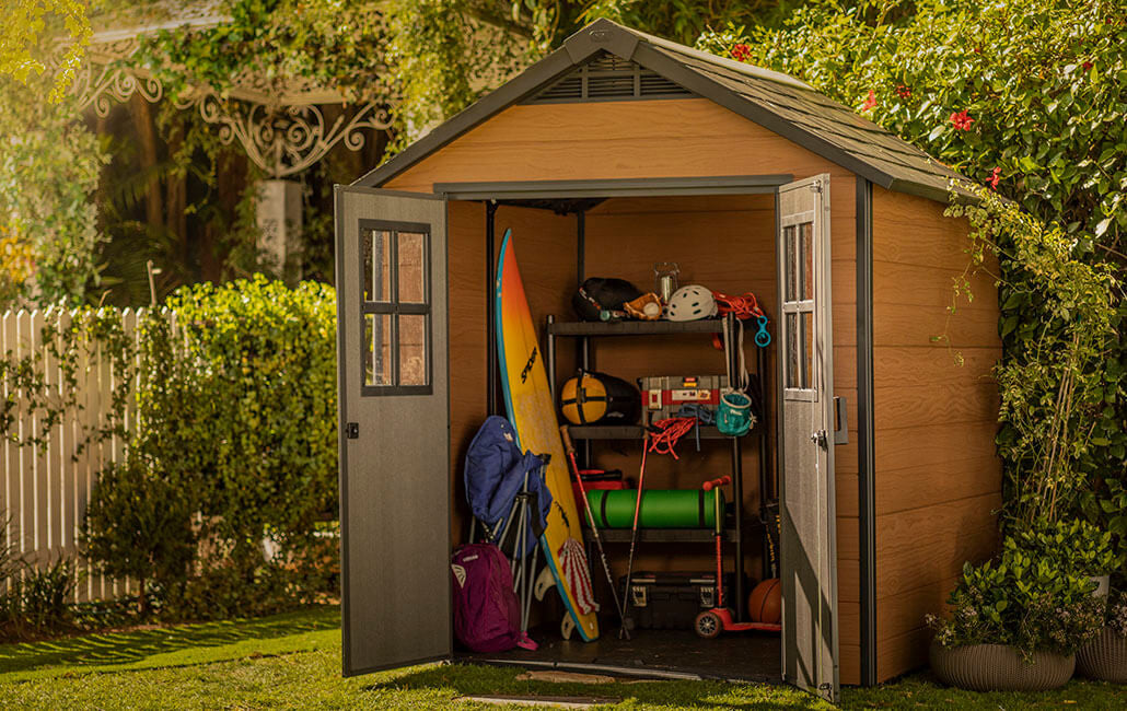 Hangar de jardin en résine Newton 757 Keter