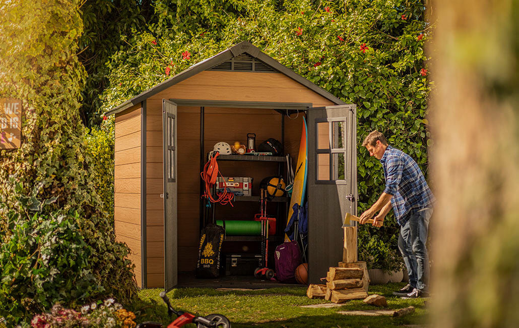 Hangar de jardin en résine Newton 757 Keter