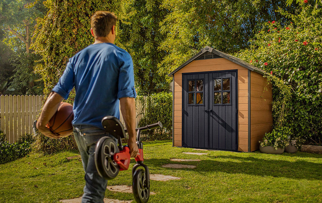 Hangar de jardin en résine Newton 757 Keter