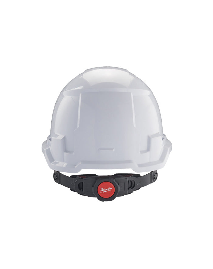 Casque blanc BOLT100 non ventilé avec jugulaire 4 points EN397 Milwuakee