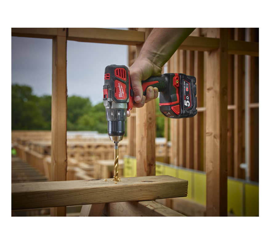 Tousse 10 mèche SHOCKWAVE HSS-G TIN RED HEX Milwaukee