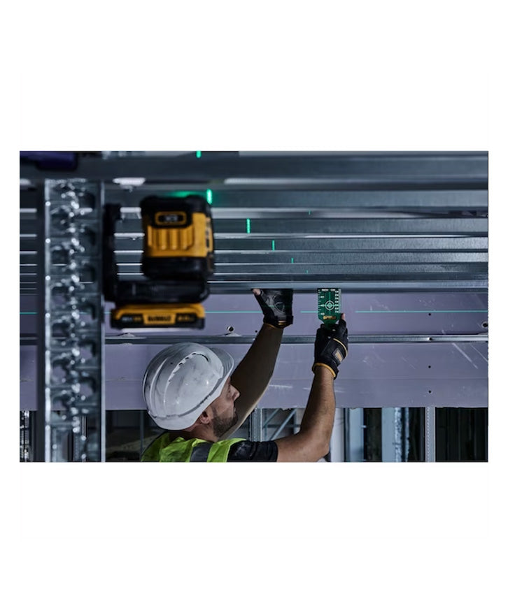 Niveau laser auto-nivelant lignes vertes croisées 18V Dewalt DCLE34021N