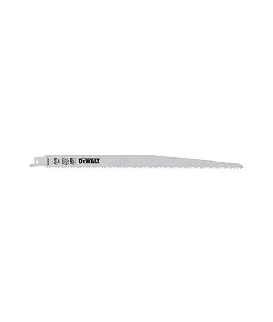Lame de scie sabre HCS 305mm 5 unités Dewalt DT2432