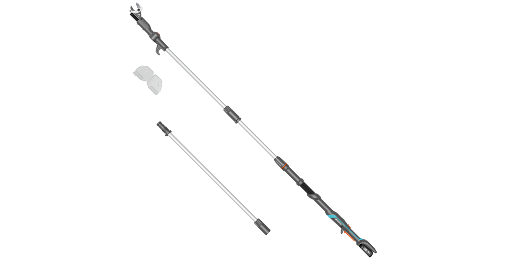 Ensemble coupe-branches télescopique Highcut 360/18V P4A chargeur + batterie Gardena 14776-20