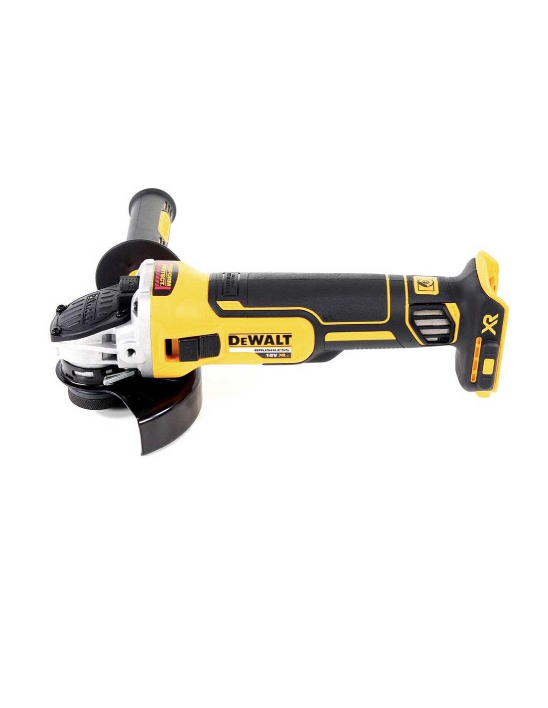 Meuleuse sans balais 18V XR 125mm avec 2 batteries 5Ah + disque Dewalt DCG405P2X