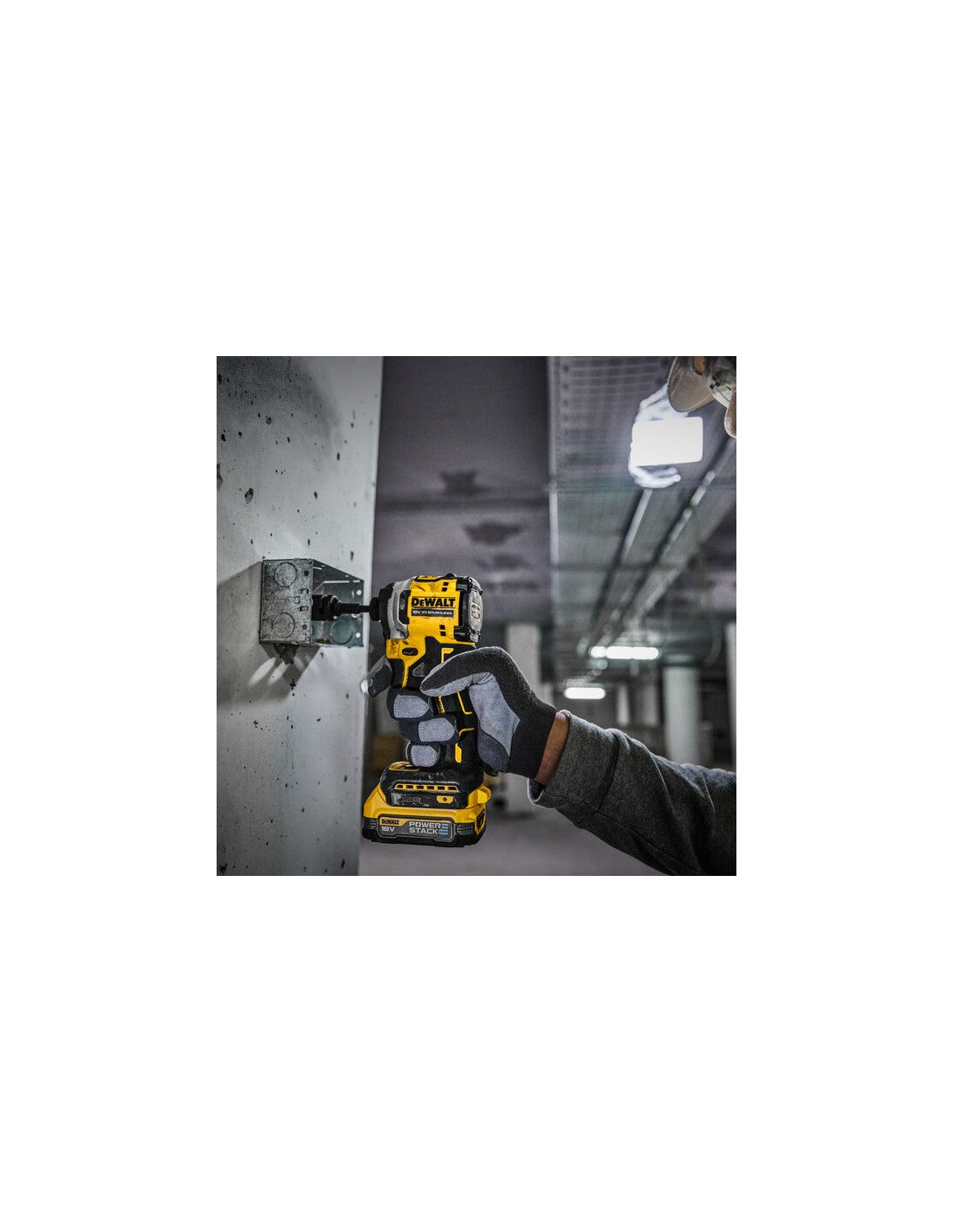 Visseuse à chocs compacte sans balais XR 18V POWERSTACK Dewalt DCF850E2T