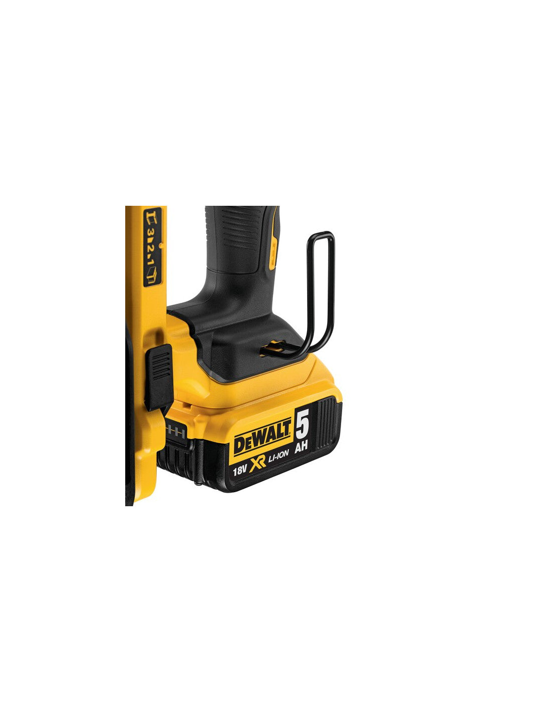 Cloueur à béton et acier 18V alimentée par batterie Dewalt DCN890P2