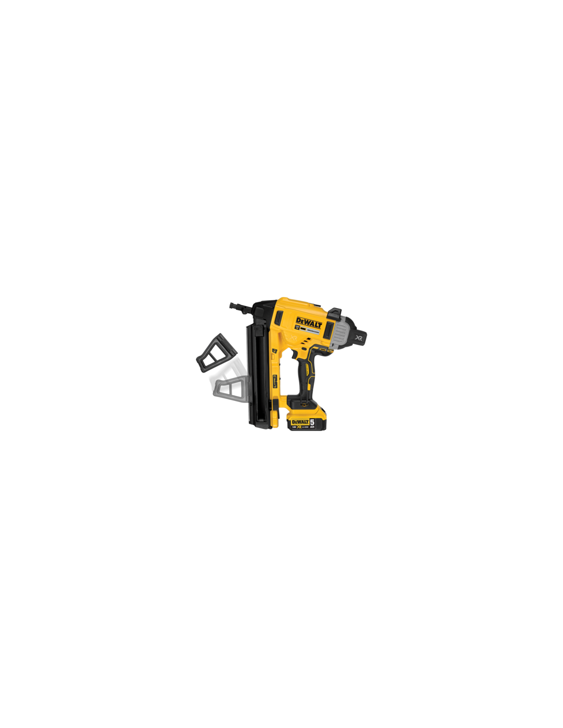 Cloueur à béton et acier 18V alimentée par batterie Dewalt DCN890P2