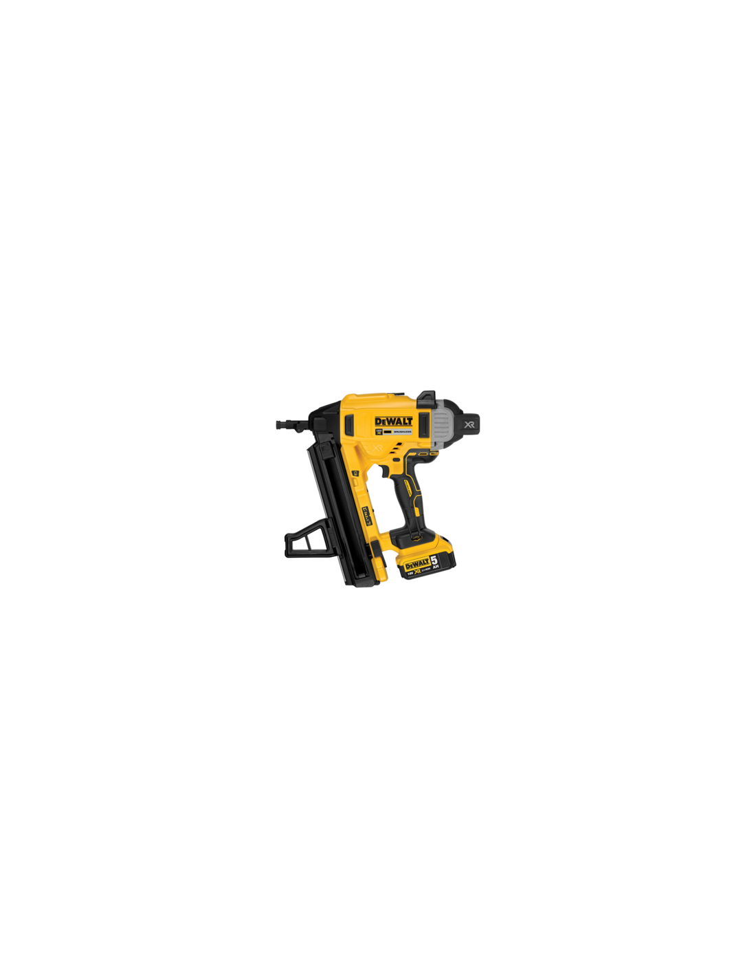 Cloueur à béton et acier 18V alimentée par batterie Dewalt DCN890P2