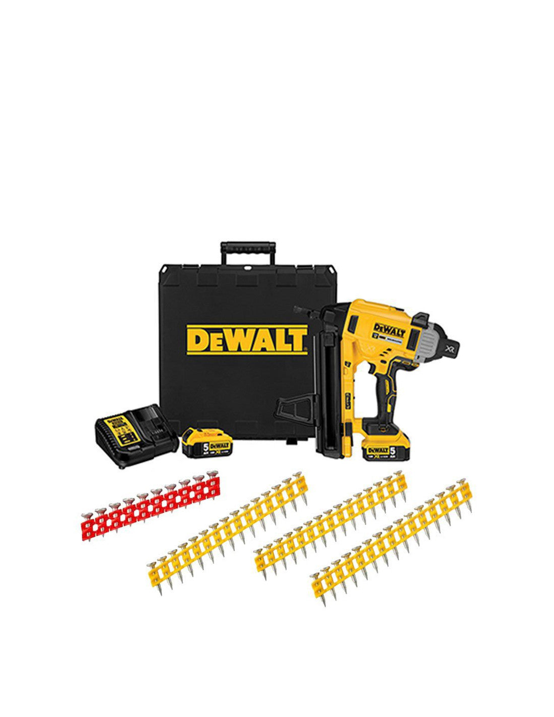 Cloueur à acier et à béton 18V DCN890P2 + 16.080 clous Dewalt