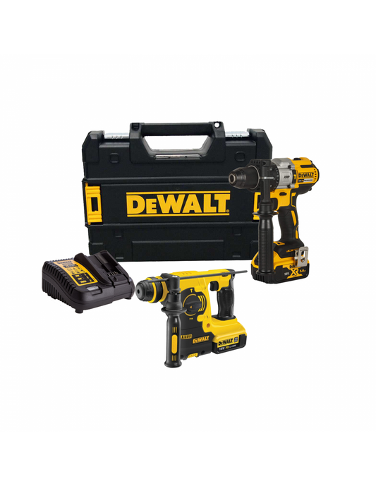 Combo marteau perforateur Dewalt XRP 95NM DCD796P2 + marteau SDS DCH253N