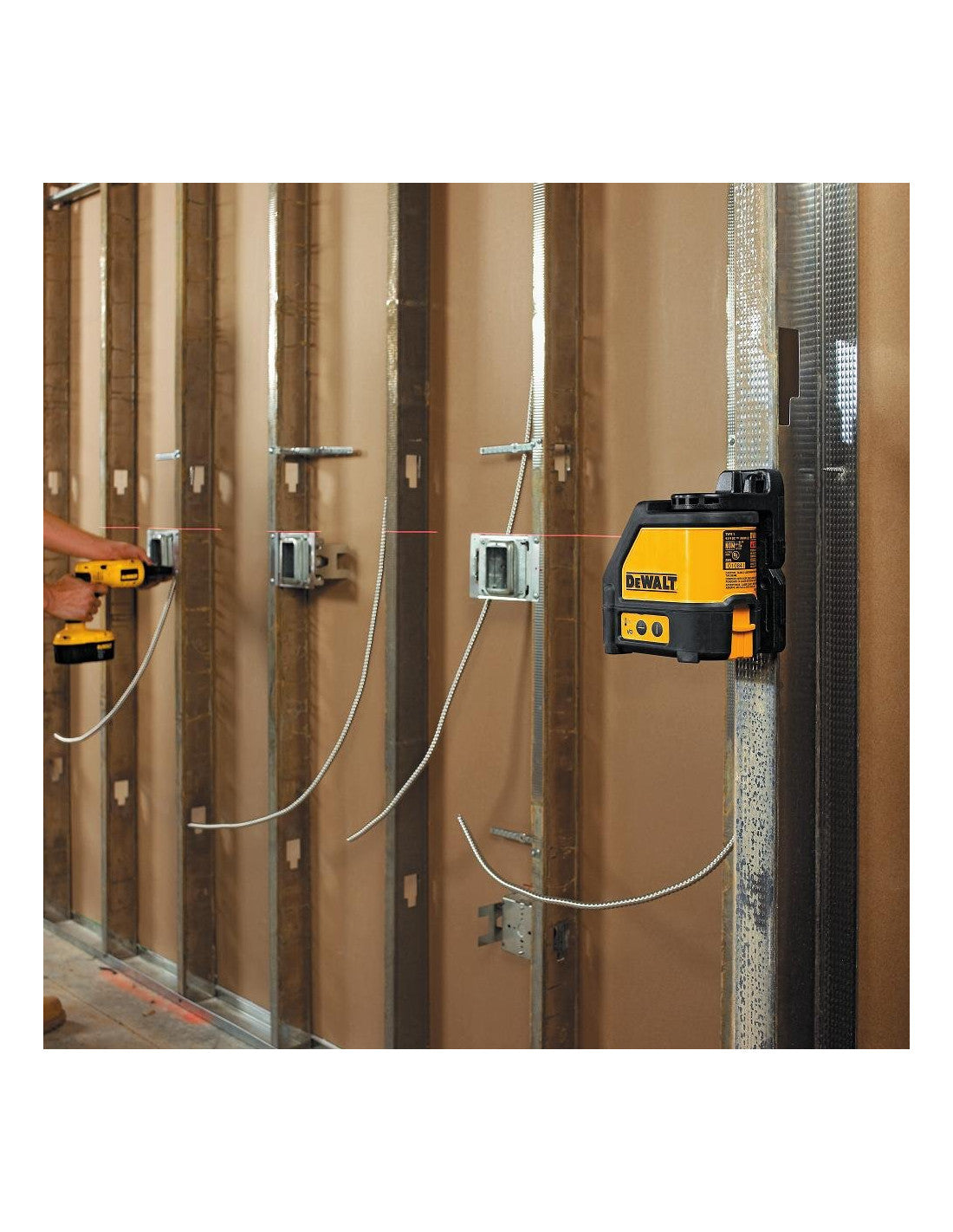 Combo niveau laser DW088K + étui profond Tstak VI Dewalt DWHT1-81020