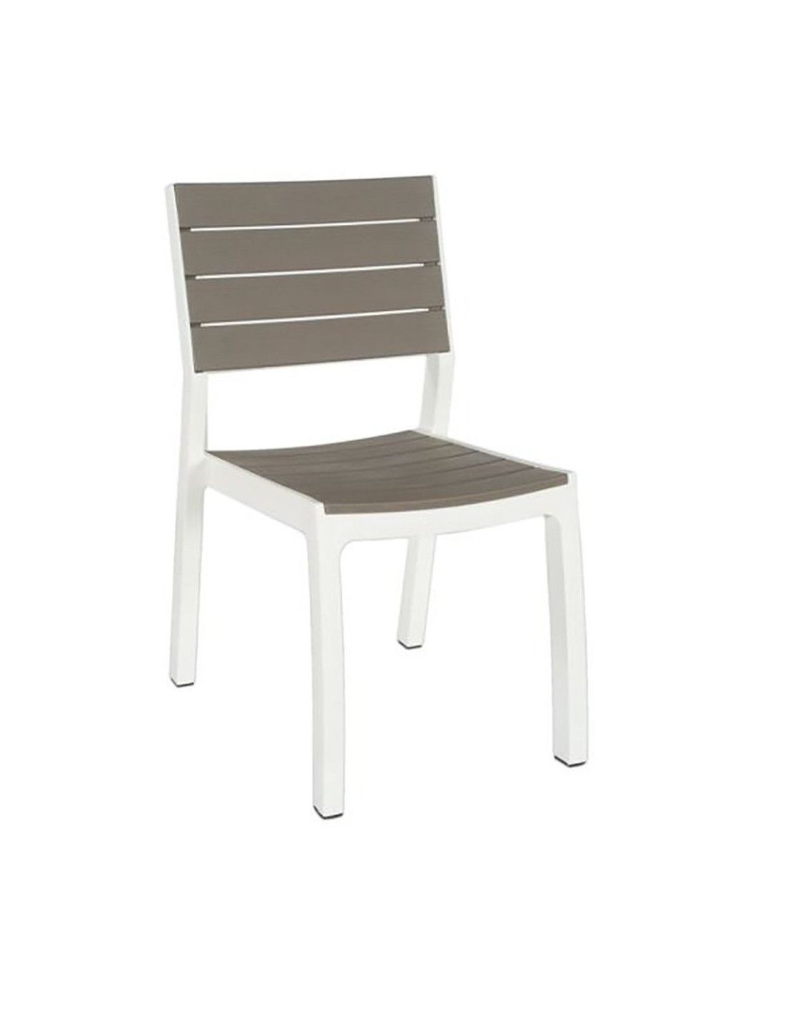 Ensemble en résine table extensible Harmony + 4 chaises Keter