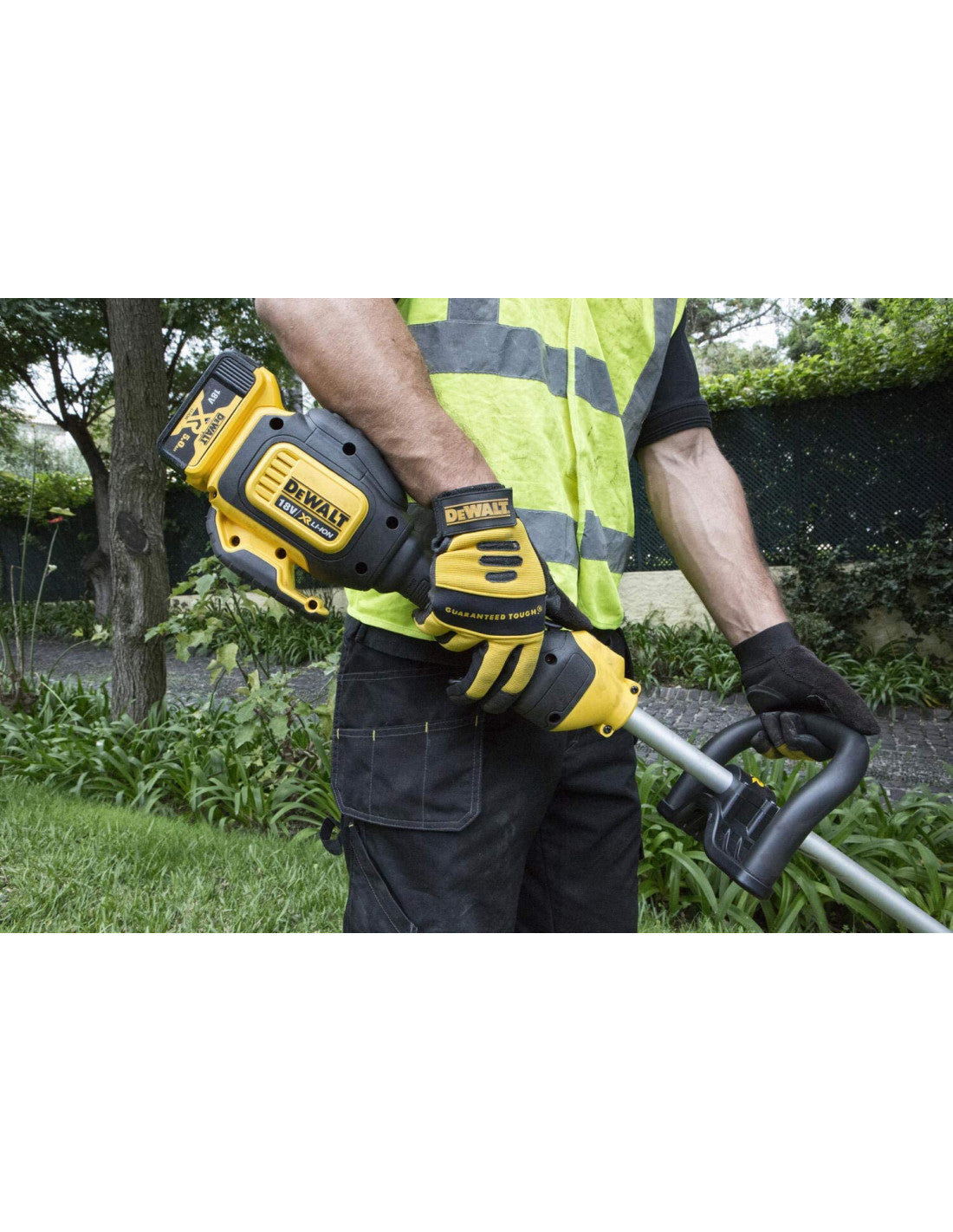 Désbroussailleuse sans balai Dewalt DCM561P1 - XR 18V 5.0Ah 33cm