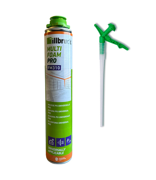 Illbruck Bouteille 2 en 1 en Mousse Polyuréthane 750 ml FM310