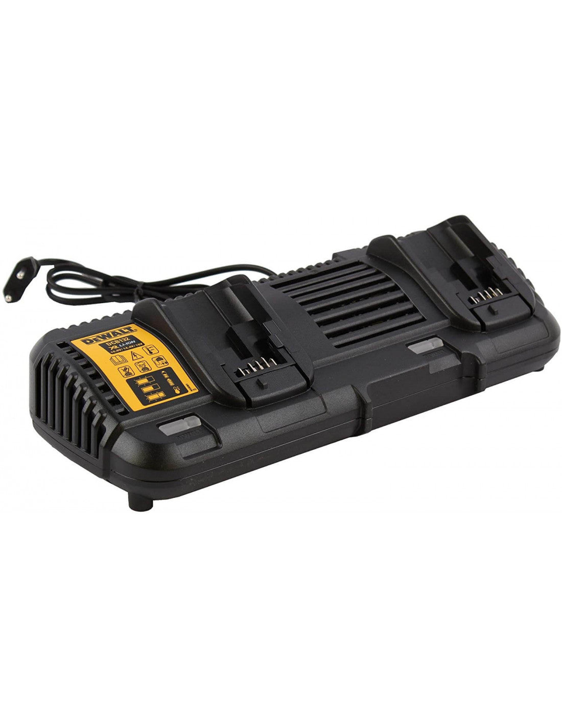 Kit 2 batteries XR Flexvolt 54V/18V 6.0Ah XR Flexvolt 54V/18V 6.0Ah Rail et chargeur double XR Flexvolt DCB132T2 Dewalt