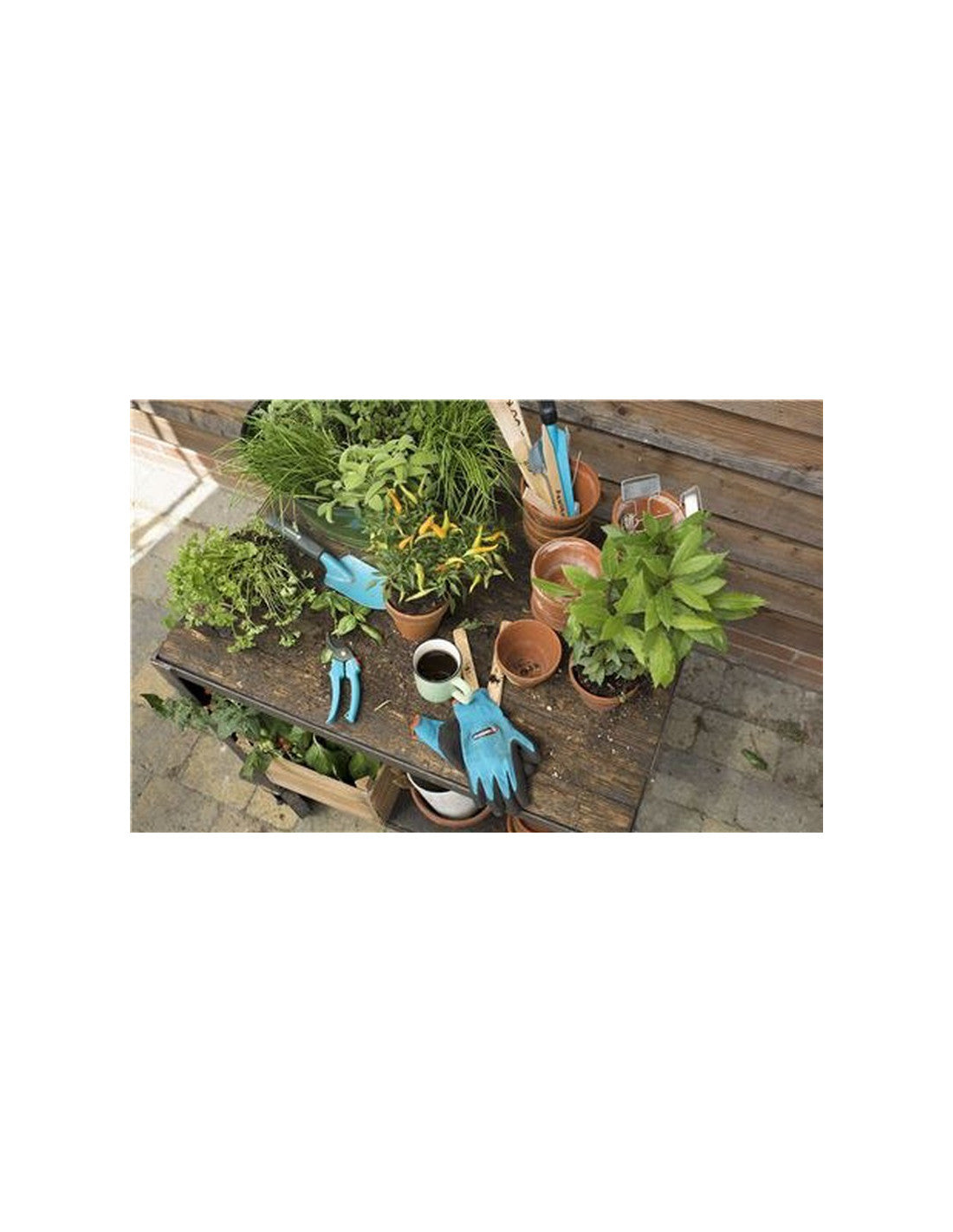 Kit de démarrage de jardinage Gardena 4 en 1