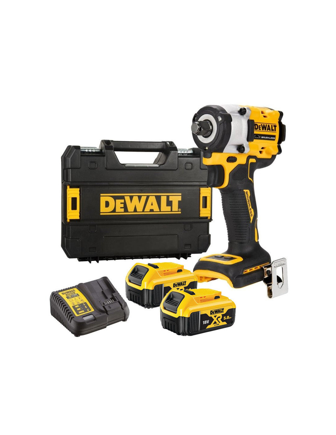 Clé à chocs XR 1/2 18V LI-ION 5Ah Dewalt DCF921P2T