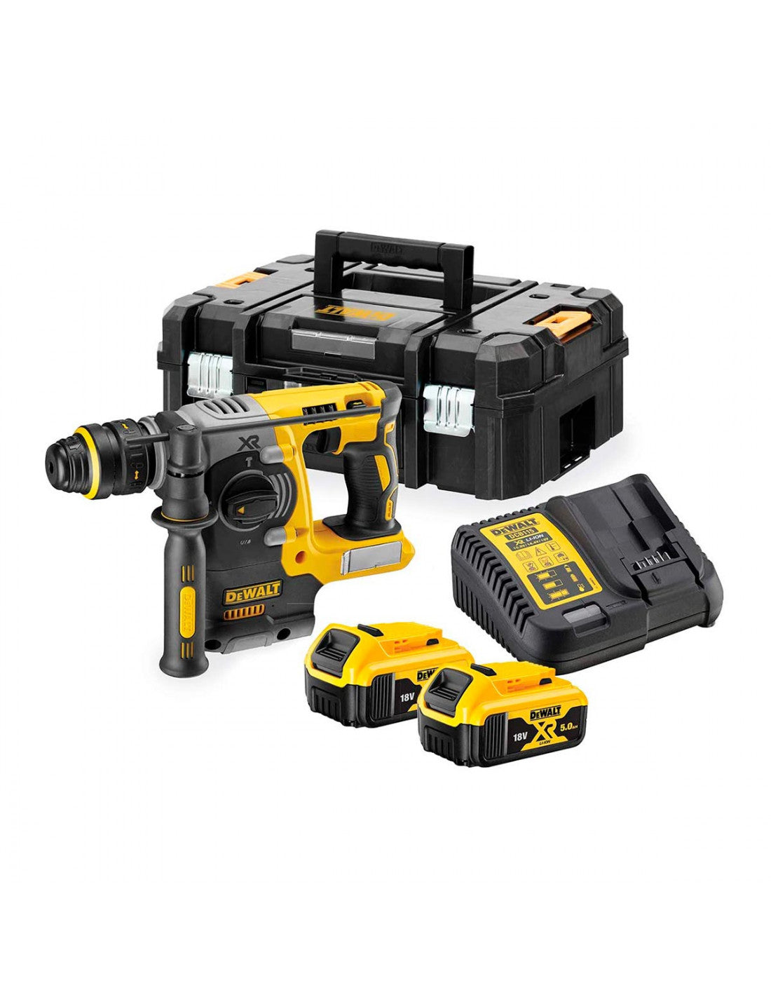 Marteau sans balai Dewalt XR DCH273P2 18V 2.1J SDS-Plus
