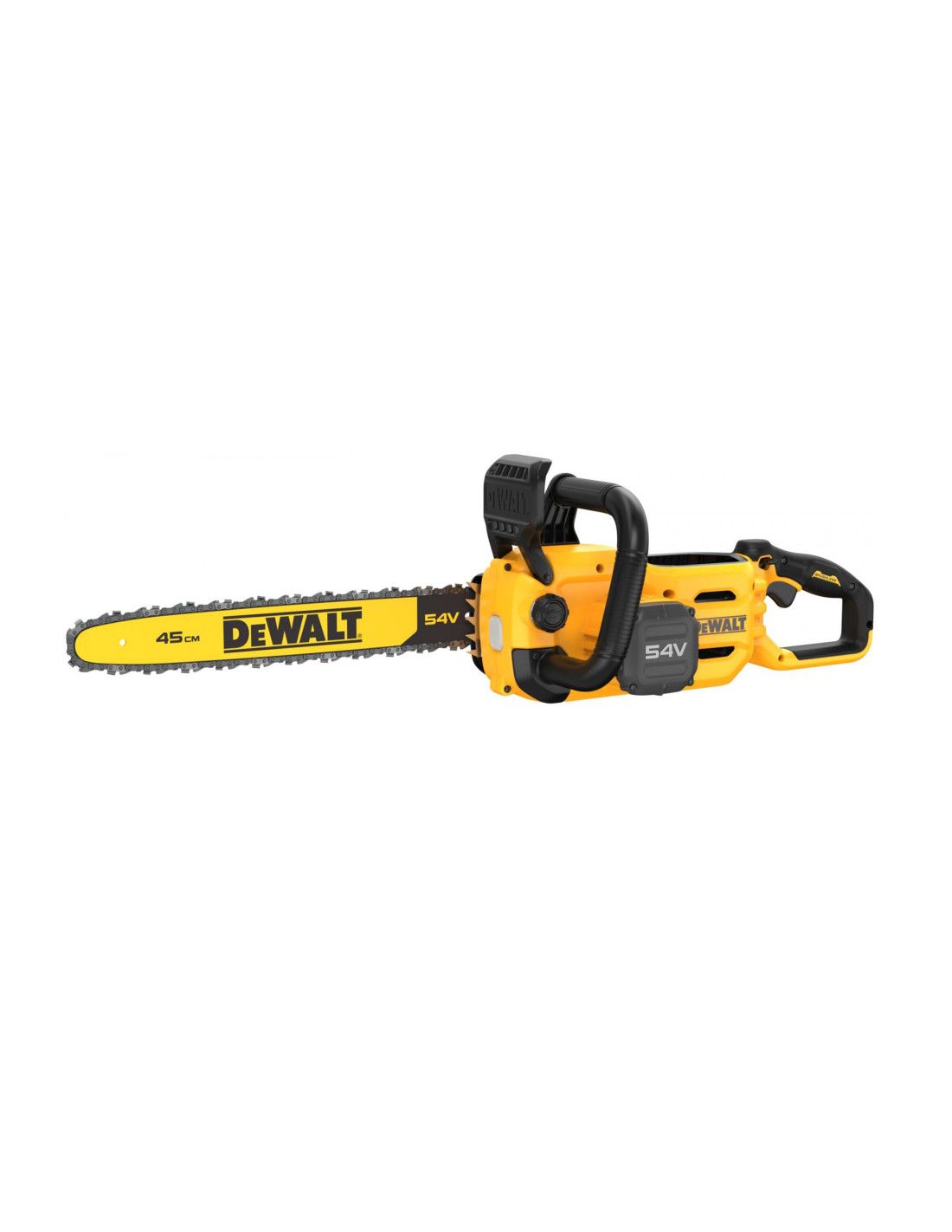 Tronçonneuse 45cm + Batterie Flexvolt 9Ah + chargeur Dewalt DCMCS574X1