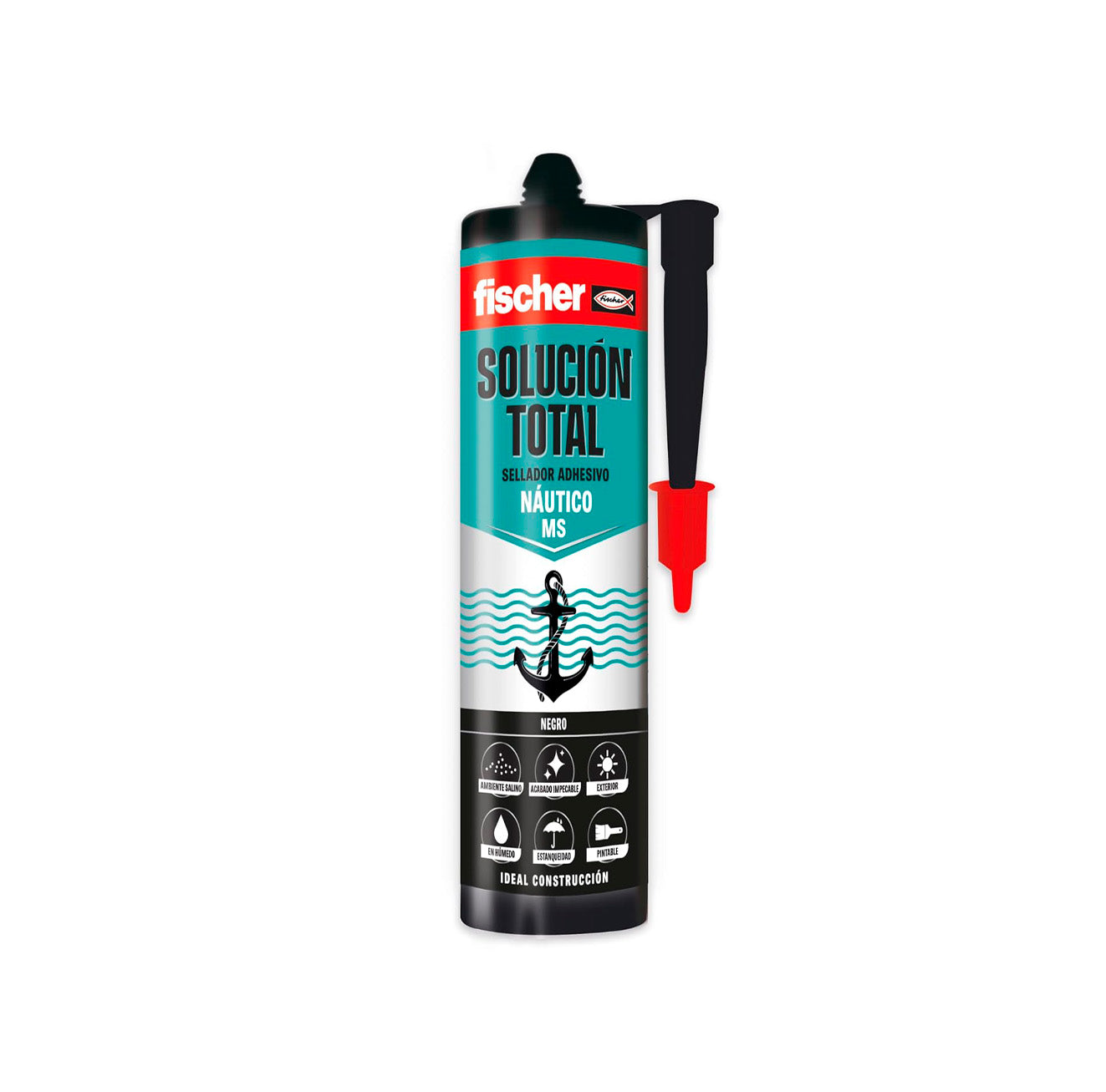 Cartouche de mastic adhésif 290ml Fischer MS Nautical Special