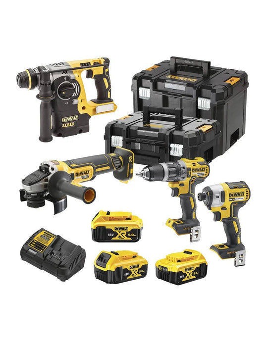 DeWalt Kit 4 outils XR 18V 5Ah - DCK422P3T-QW