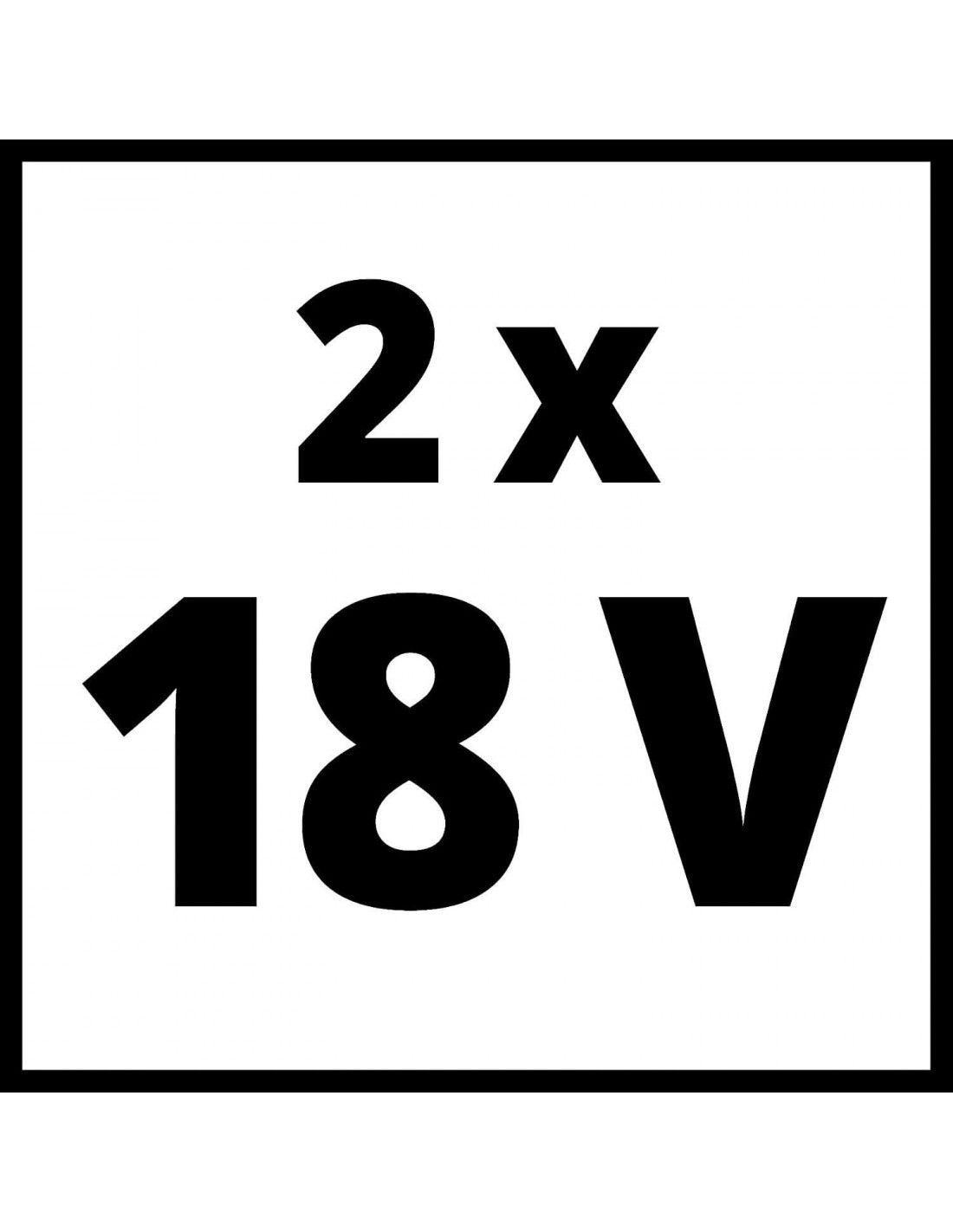 Starter Kit Power X-Change - Einhell - 2x18V 4.0Ah 4512083