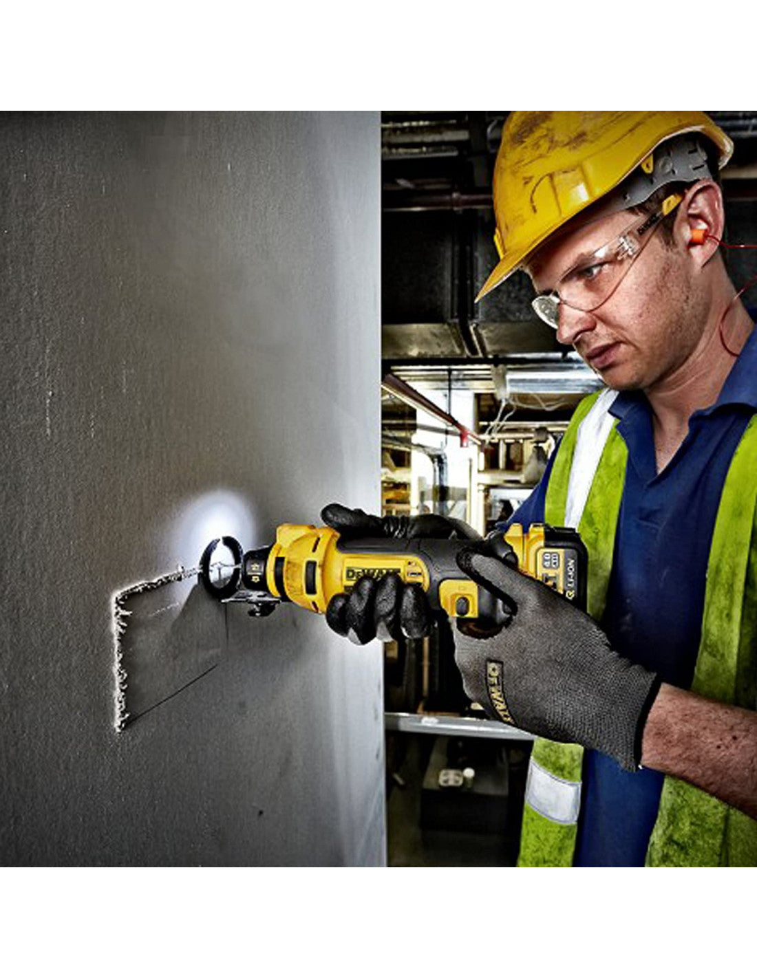 Scie à plâtre Dewalt DCE555N-XJ 18V XR