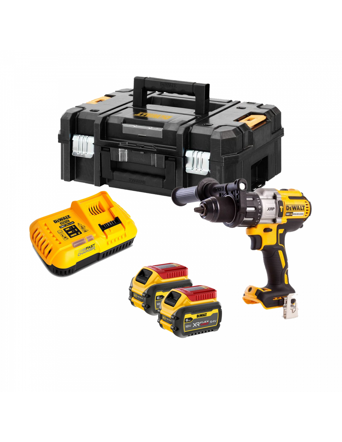 XRP DCD996T2 Marteau perforateur Dewalt 2 Bat 6Ah 18V XRP