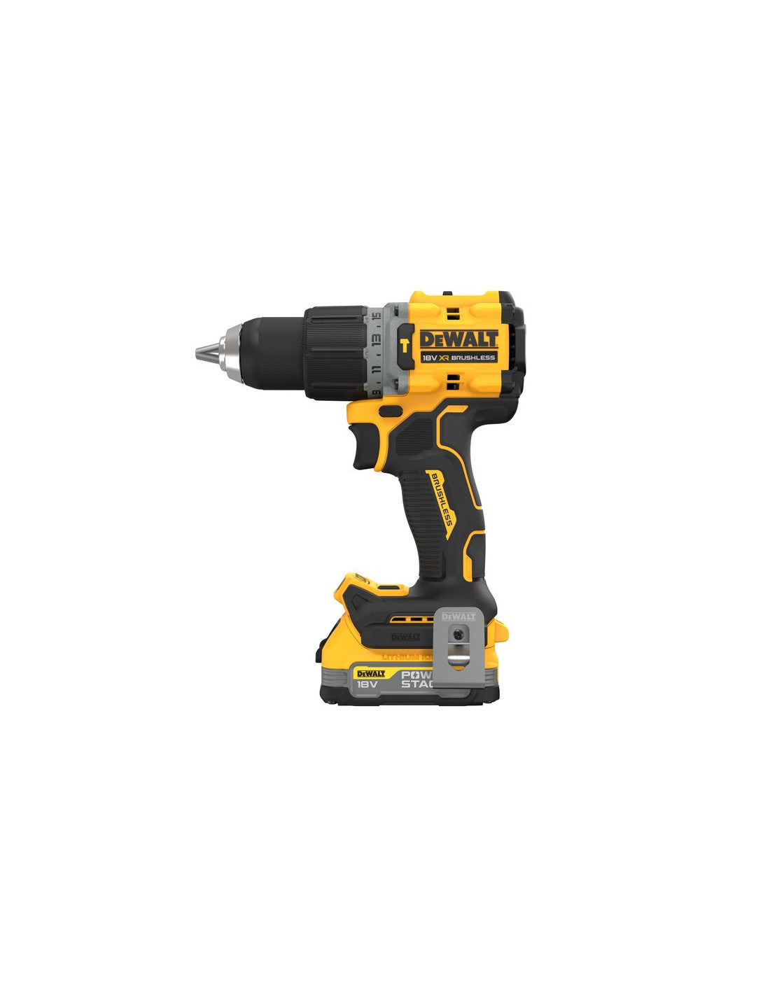 Marteau perforateur compact XR 18 V POWERSTARCK Dewalt DCD805E2T