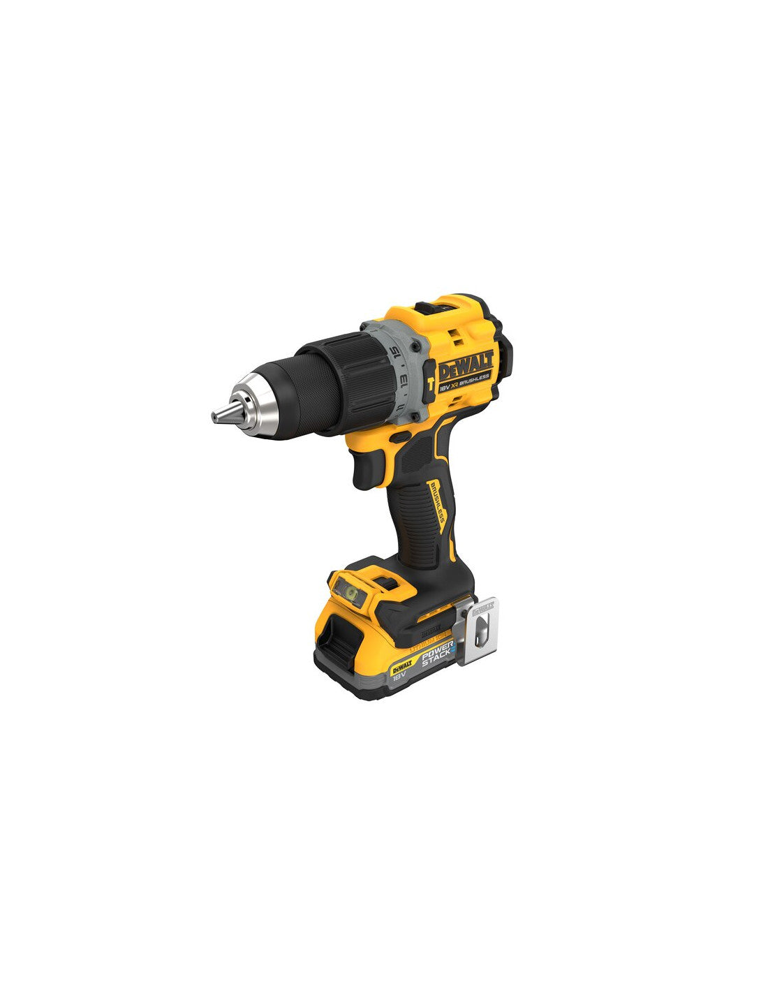 Marteau perforateur compact XR 18 V POWERSTARCK Dewalt DCD805E2T