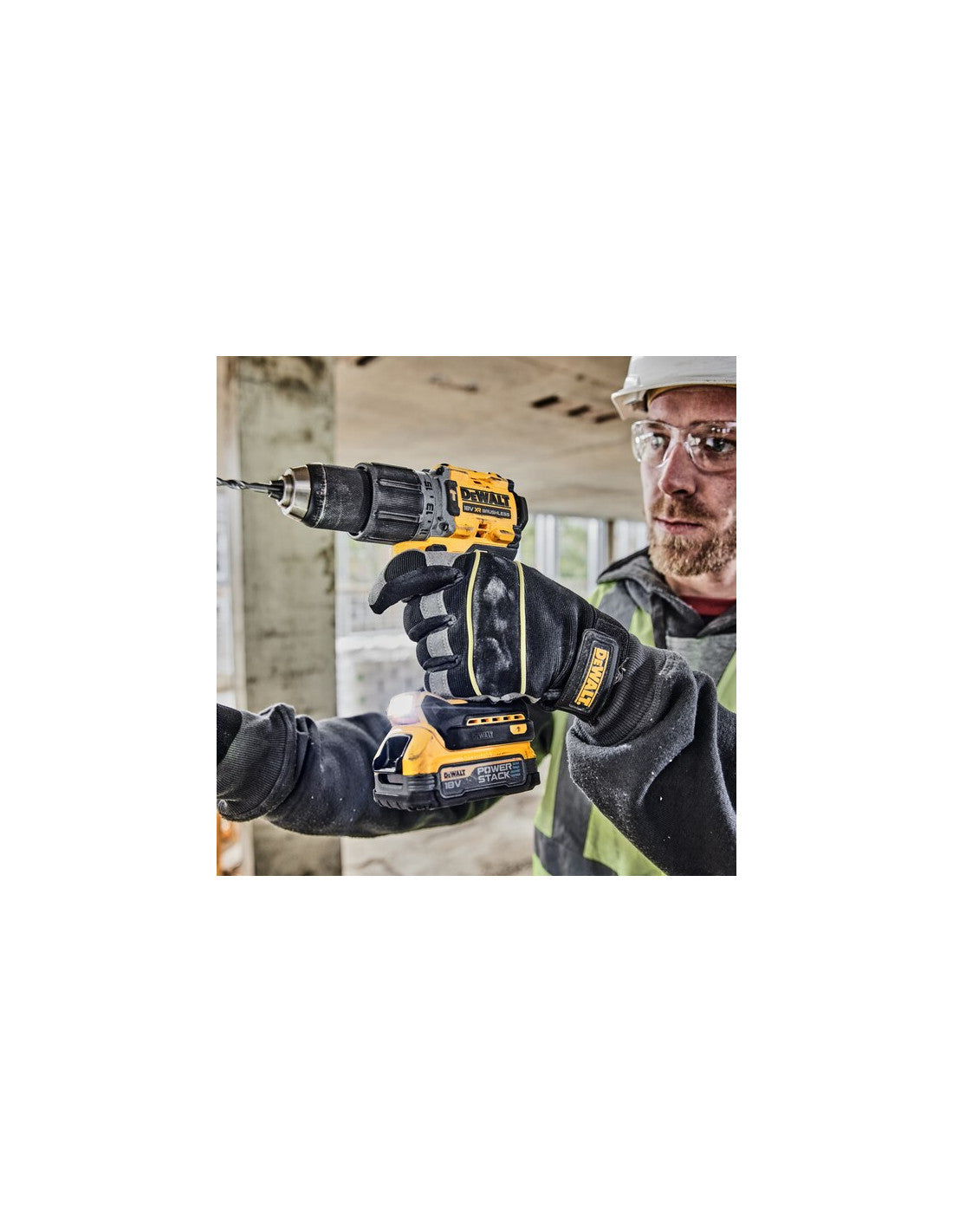 Marteau perforateur compact XR 18 V POWERSTARCK Dewalt DCD805E2T