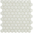Malla de Gresite Decorativo Honey Diamante Blanco 31,5X29cm Vidrepur  - 1