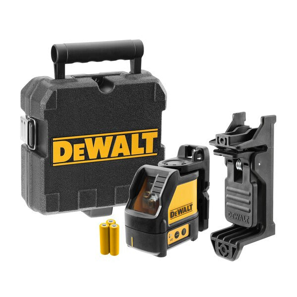 Niveau laser Dewalt 2 lignes à nivellement automatique et transversal DW088K