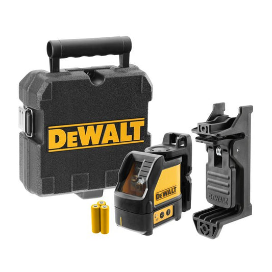 Niveau laser Dewalt 2 lignes à nivellement automatique et transversal DW088K