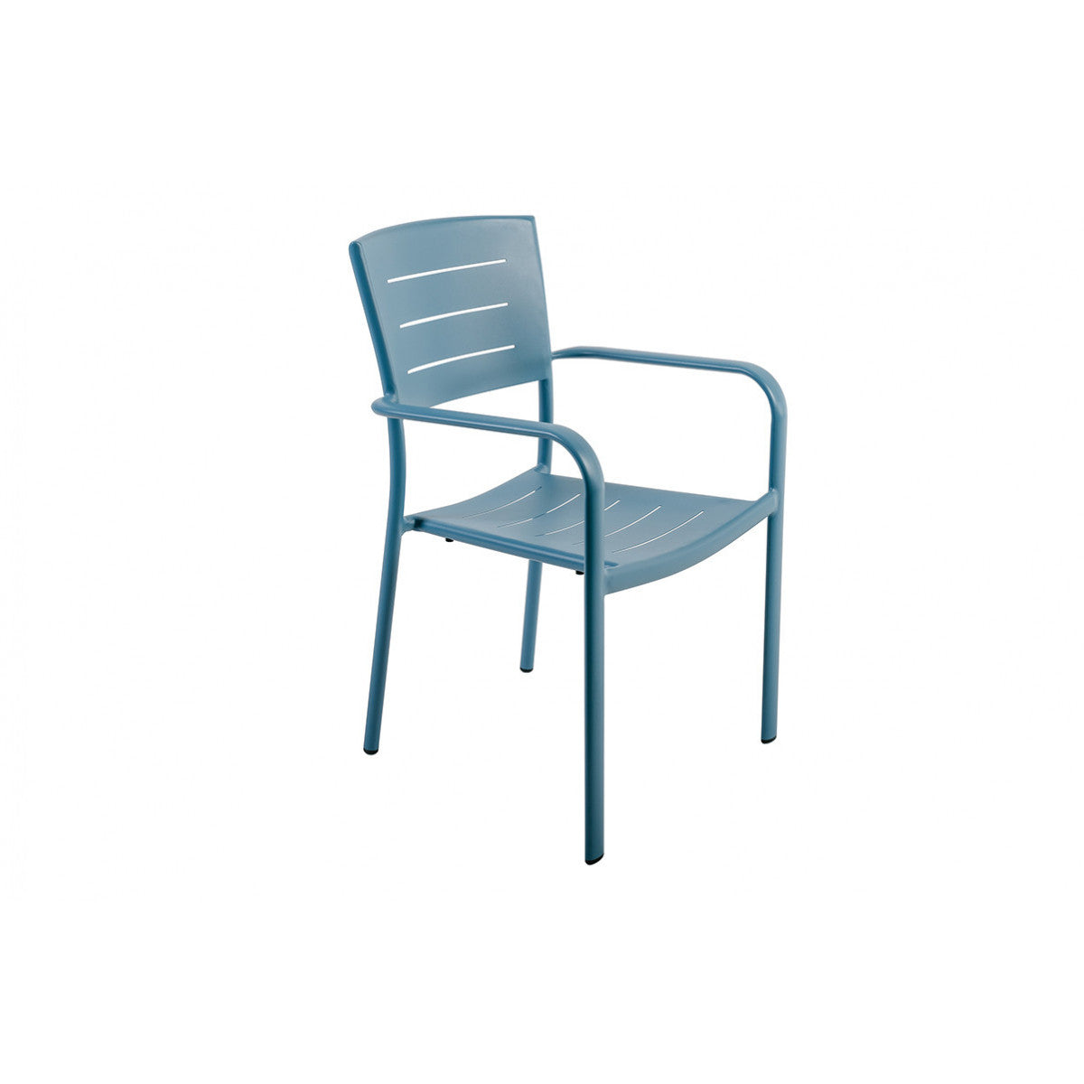 Chaise de jardin empilable en aluminium Inari Essenciel Green