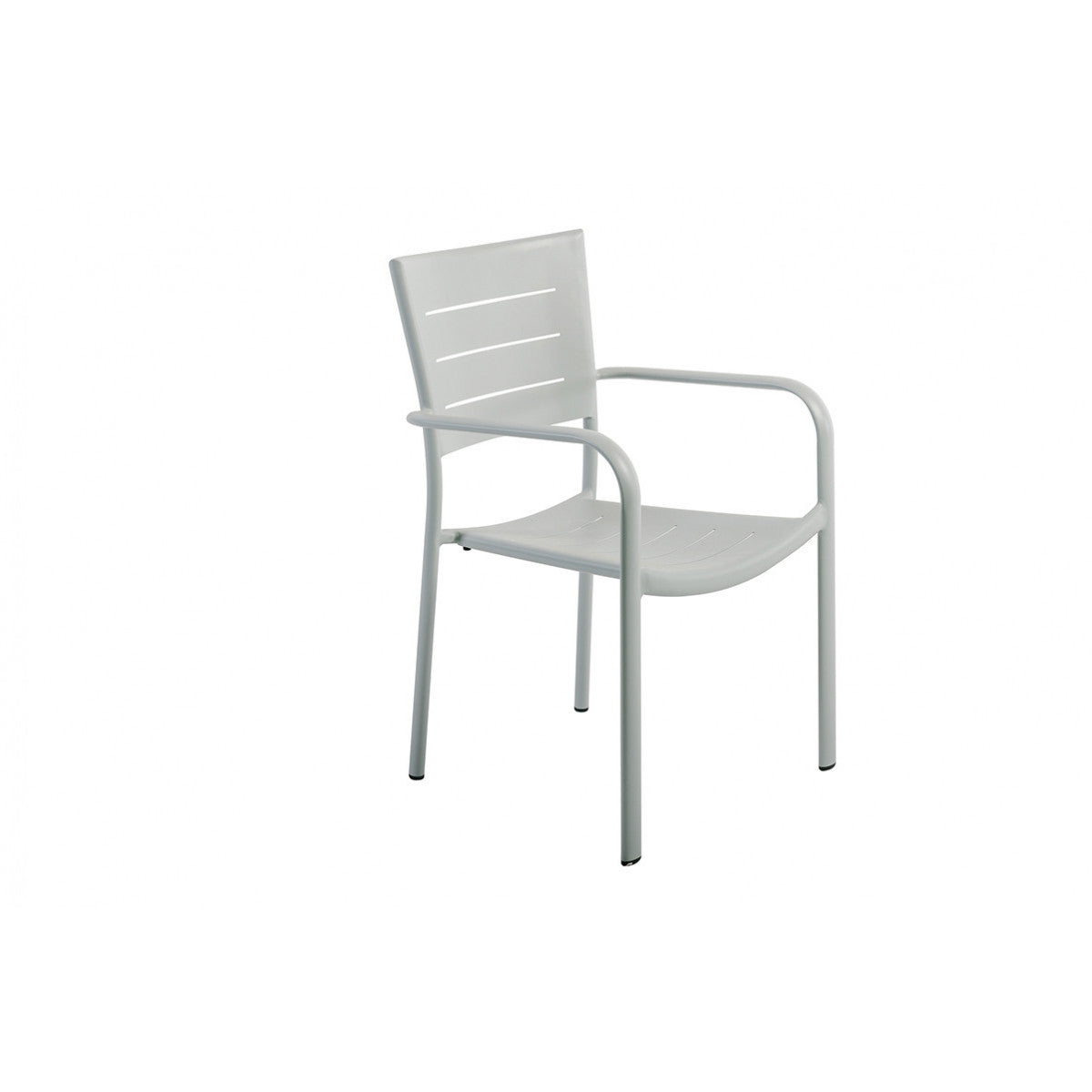 Chaise de jardin empilable en aluminium Inari Essenciel Green
