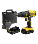 Taladro percutor Stanley FMC626C2K – 18V 2 bat. 1,3Ah con maletín