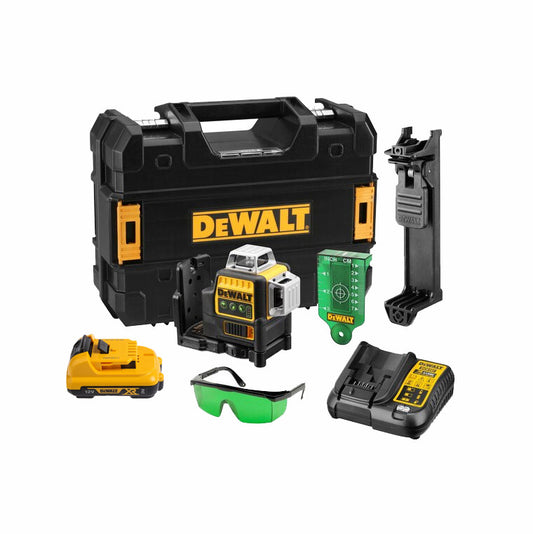 Dewalt DCE089D1G Niveau laser vert 3 lignes 360º avec batterie 12V Max