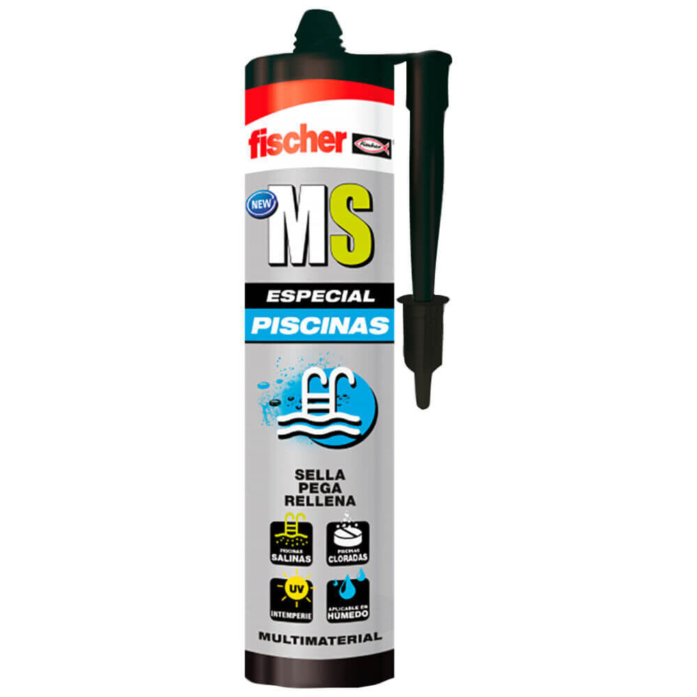 Cartucho Adhesivo Sellador 290ml Fischer MS Especial Piscinas FISCHER - 1